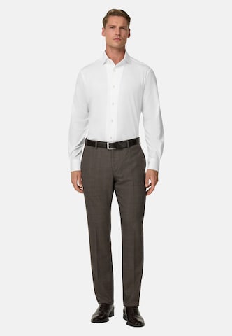 Boggi Milano Regular Fit Hemd in Weiß