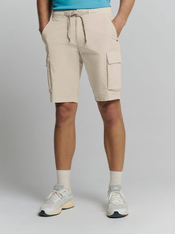 No Excess Regular Trousers in Beige: front