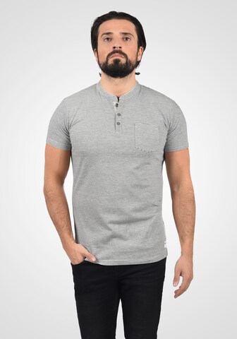 !Solid Shirt 'Alfi' in Grey: front