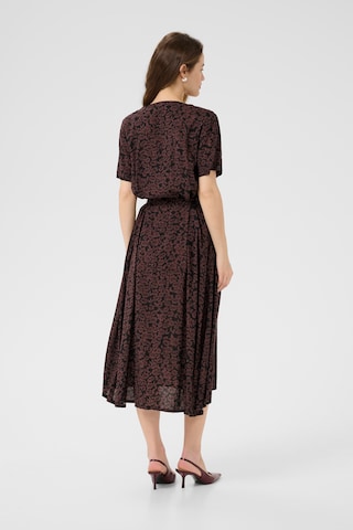 Robe 'Beathe' Kaffe en marron