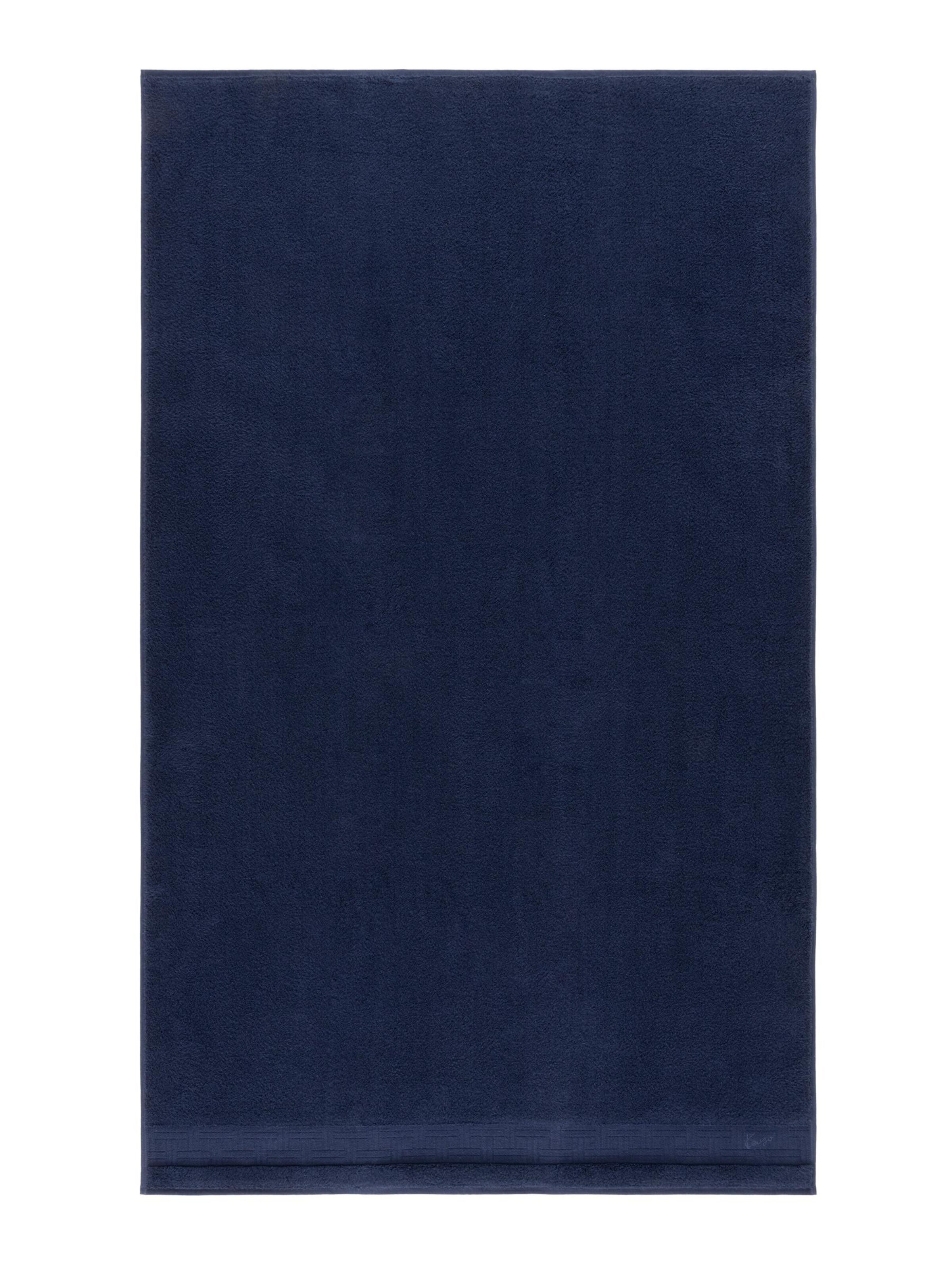 KENZO Towel 'KWEAVE' in Blue: front