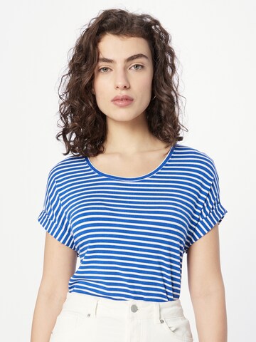 T-shirt 'MOSTER' ONLY en bleu : devant