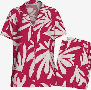 Pyjama IMPETUS en rouge : devant