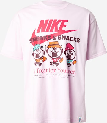 Tricou 'M90 SOLE FOOD' de la Nike Sportswear pe roz: față
