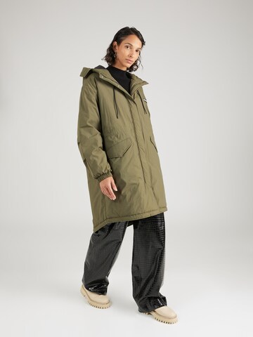 HUGO Winter Coat 'Fabricia' in Green: front