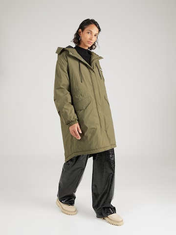 Manteau d’hiver 'Fabricia' HUGO Red en vert : devant