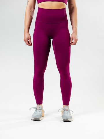 Lifters Leggings 'Race Sport' in Lila: Vorderseite