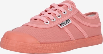 KAWASAKI Sneakers 'Colour Block' in Pink: front
