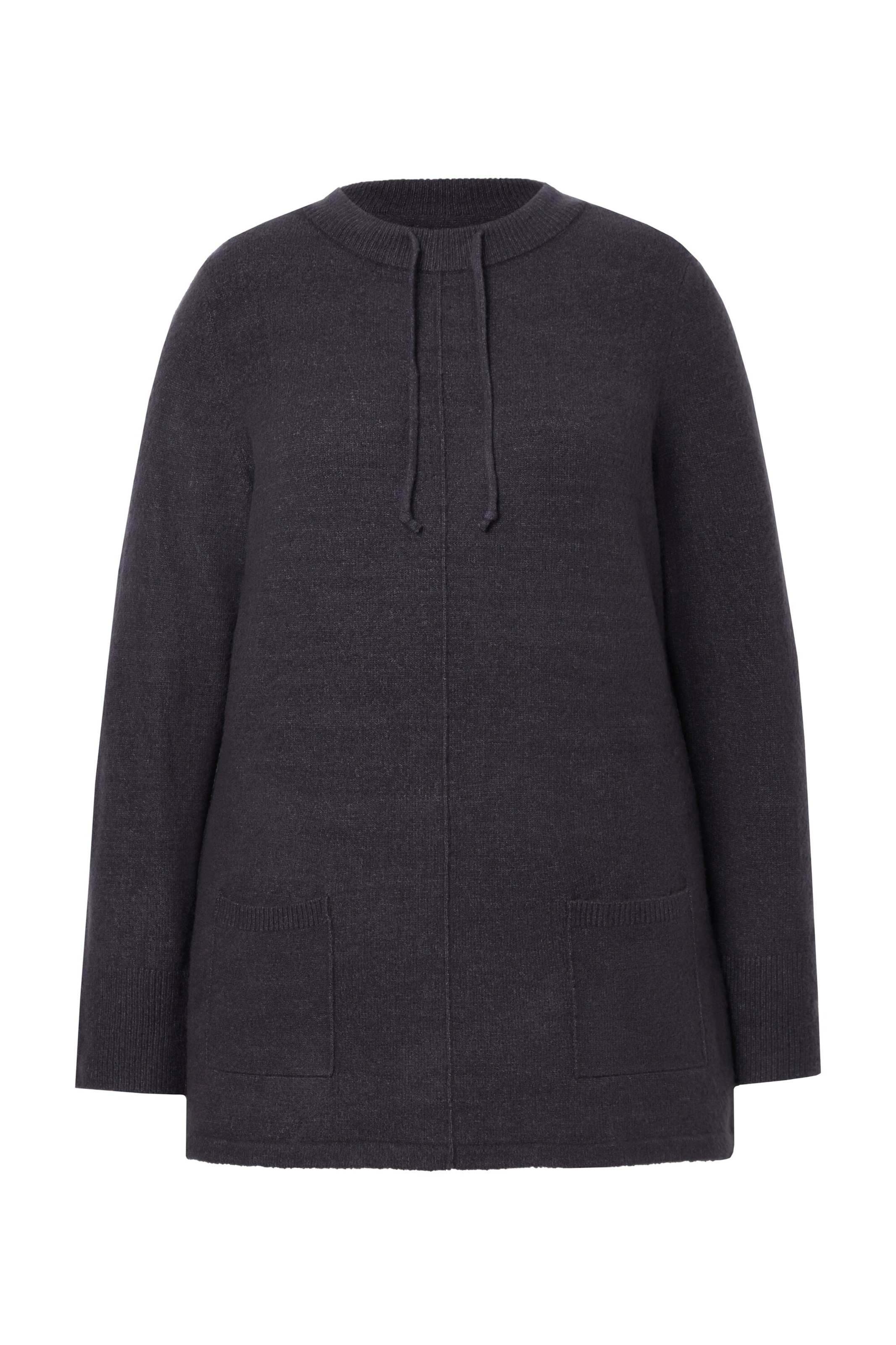 Ulla Popken Πουλόβερ σε γκρι: μπροστά