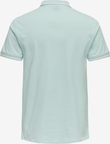 T-Shirt 'FLETCHER' Only & Sons en bleu