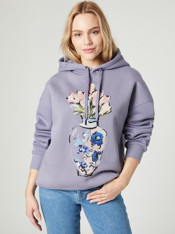 Guido Maria Kretschmer Women - Sweatshirt 'Romy' em roxo: frente