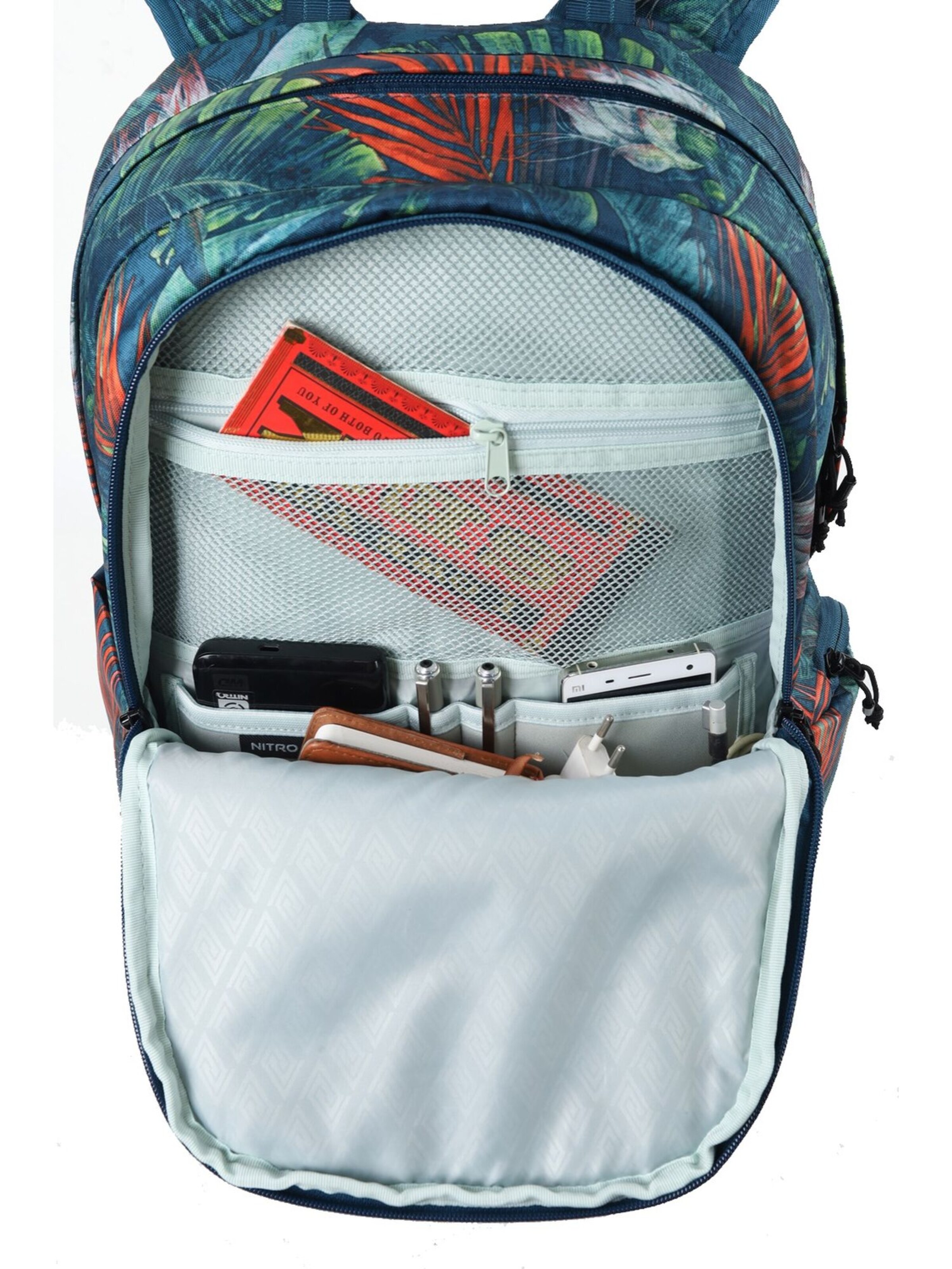 NITRO Rucksack 'Future Hero' in Grün