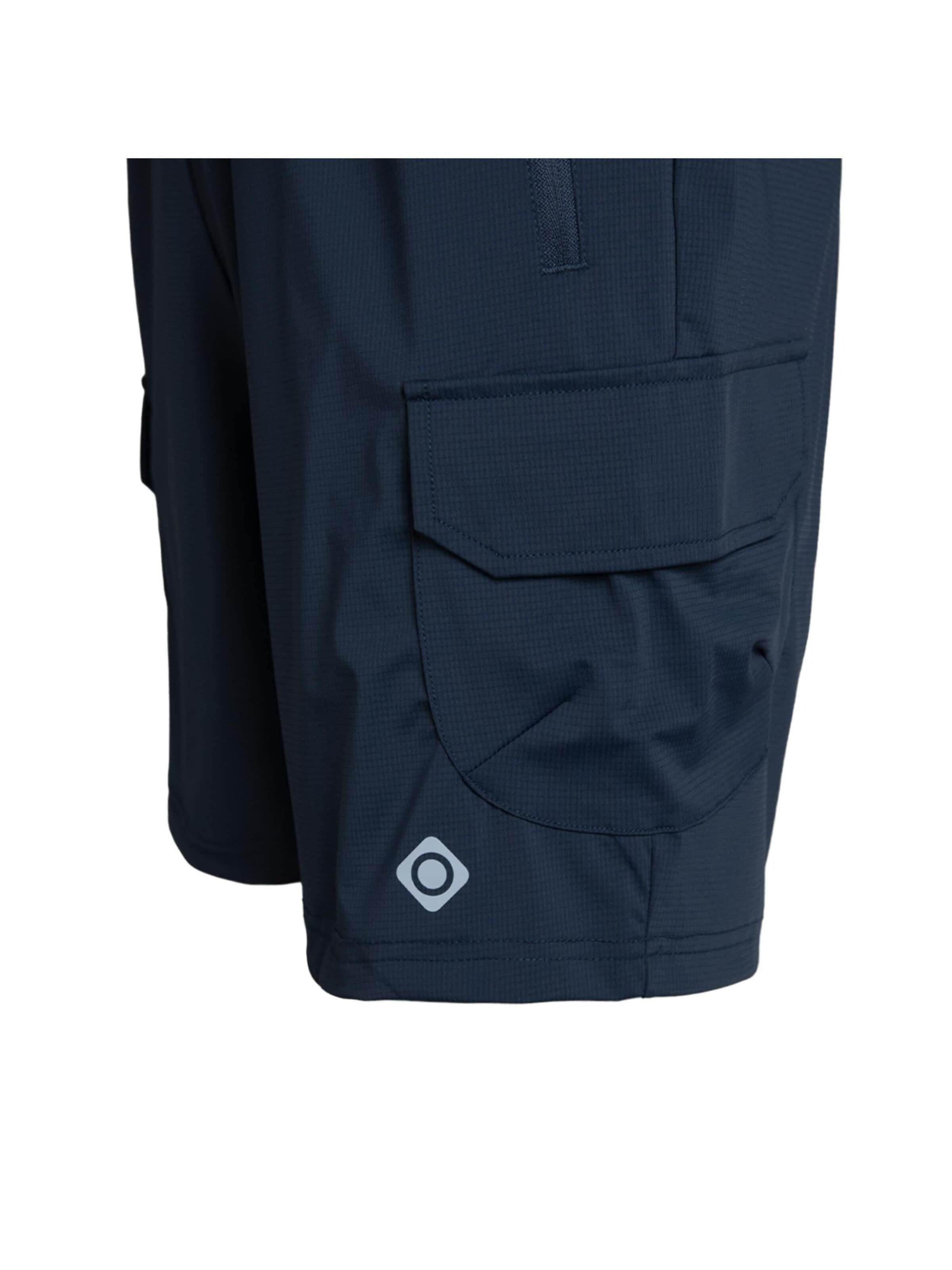 Izas - regular Pantalón 'PANTALÓN CORTO MONTAÑA HOMBRE DERBY M' en azul