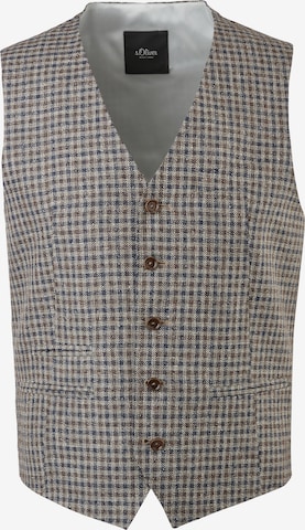 s.Oliver BLACK LABEL Vest in Grey: front