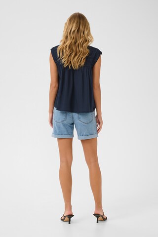 Kaffe - Blusa 'KAThua' em azul
