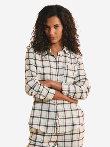 Camicia da notte 'Rosi' di ETAM in blu: frontale
