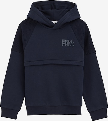 WE Fashion Sweatshirt in Blue: front