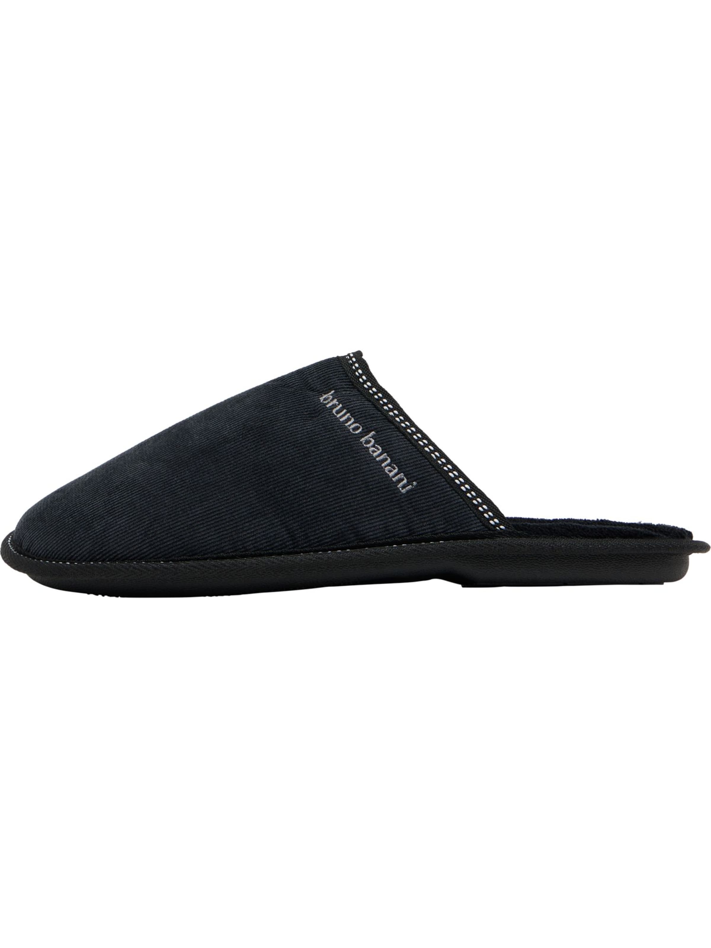 Bruno Banani Slipper &#x27;Eaton&#x27; in Black: front
