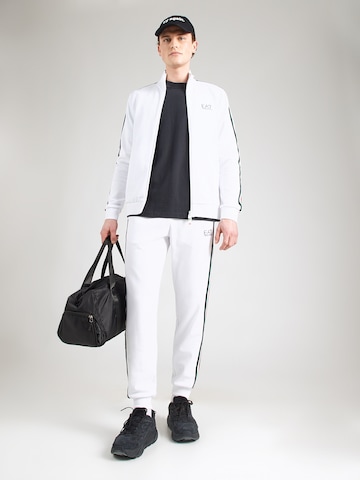 EA7 Emporio Armani - Ropa para correr 'TRACKSUIT' en blanco