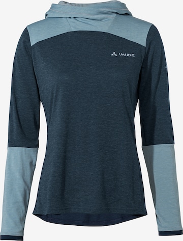 VAUDE Functioneel shirt 'Tremalzo LS ST' in Blauw: voorkant