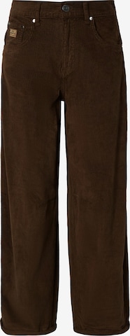 Herrlicher Loosefit Hose 'Barrow' in Braun: Vorderseite