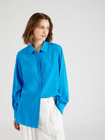 s.Oliver Blouse in Blauw: voorkant