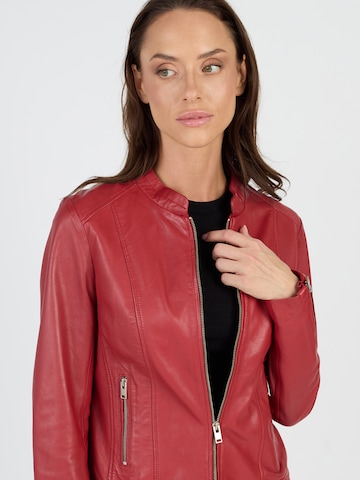 JCC Lederjacke in Rot