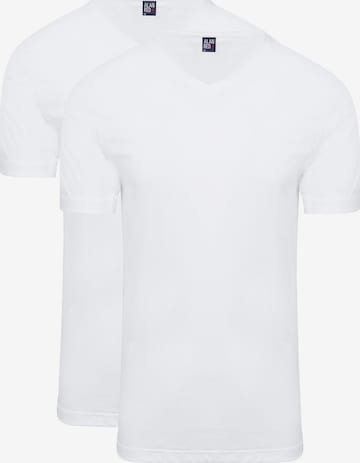 T-Shirt 'West-Virginia' alan red en blanc : devant
