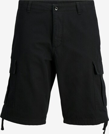 Pantalon cargo 'COLE BARKLEY' JACK & JONES en noir : devant