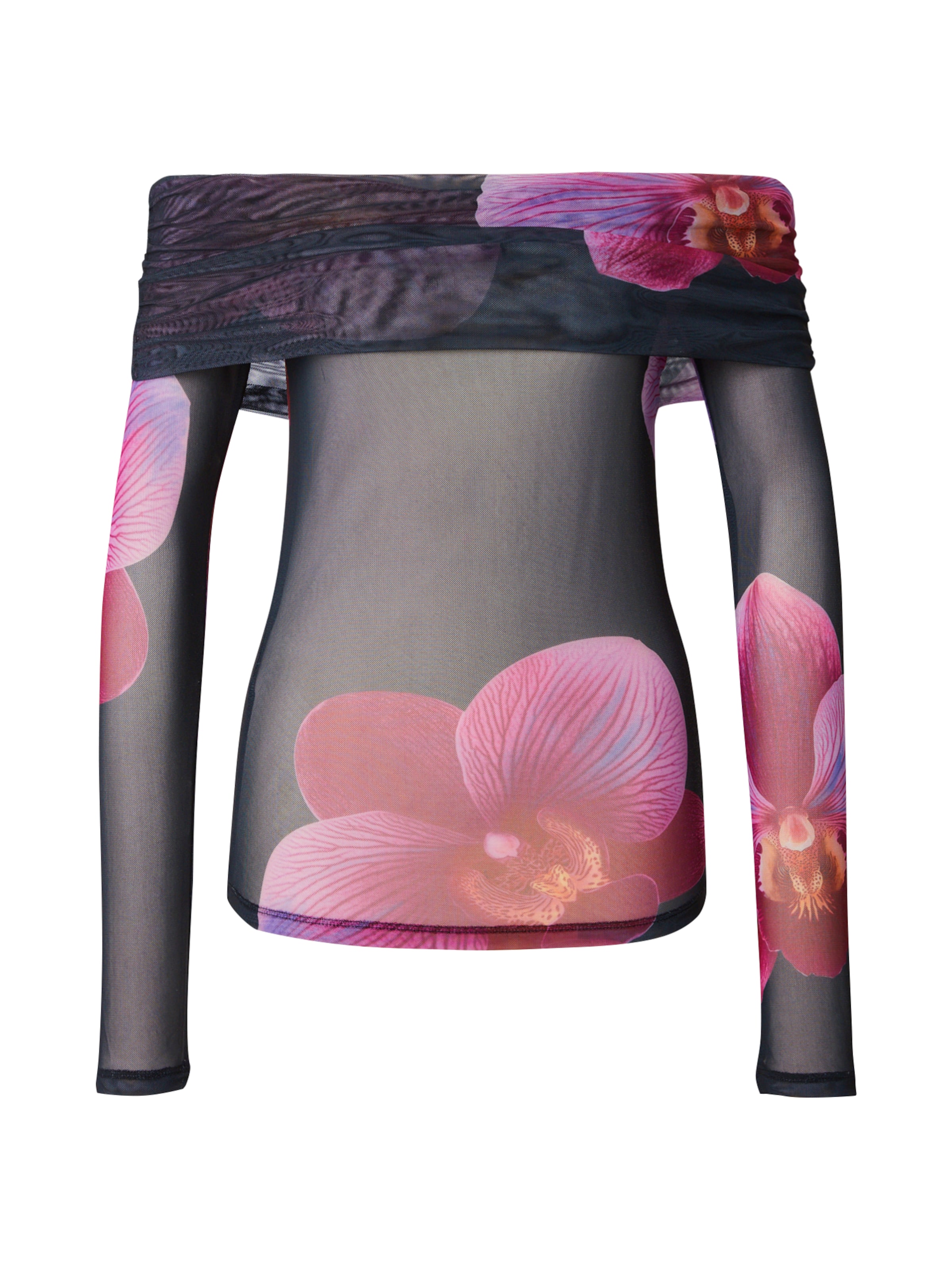 VERO MODA Shirts 'VMFLORY' i sort: forside