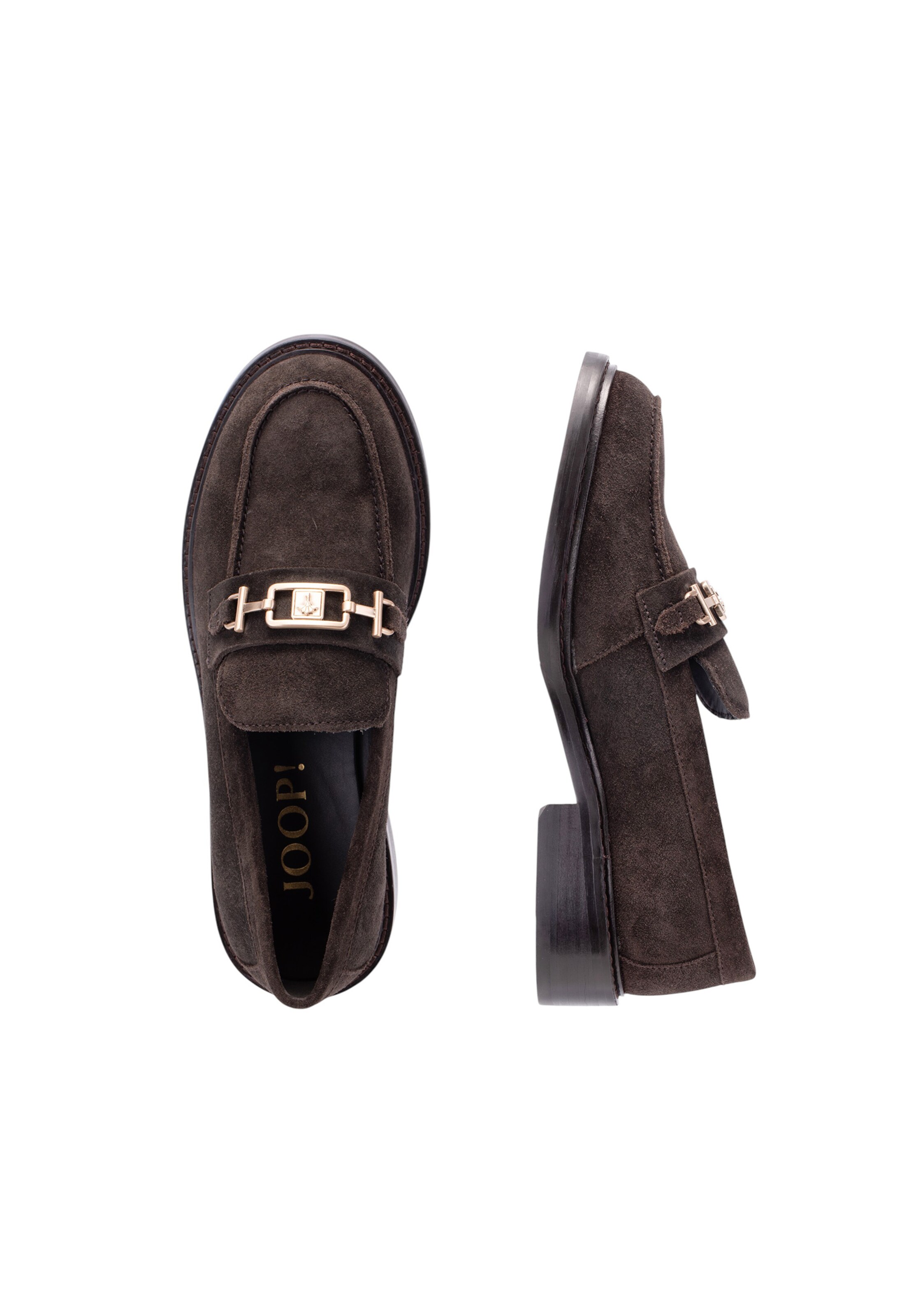 JOOP! Classic Flats 'Velluto New Tori' in Brown