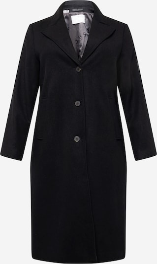 Palton de primăvară-toamnă 'ALMA' Selected Femme Curve pe negru, Vizualizare produs