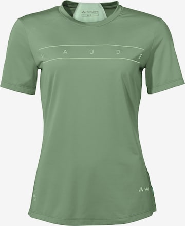 VAUDE Performance Shirt 'Qimsa' in Green: front