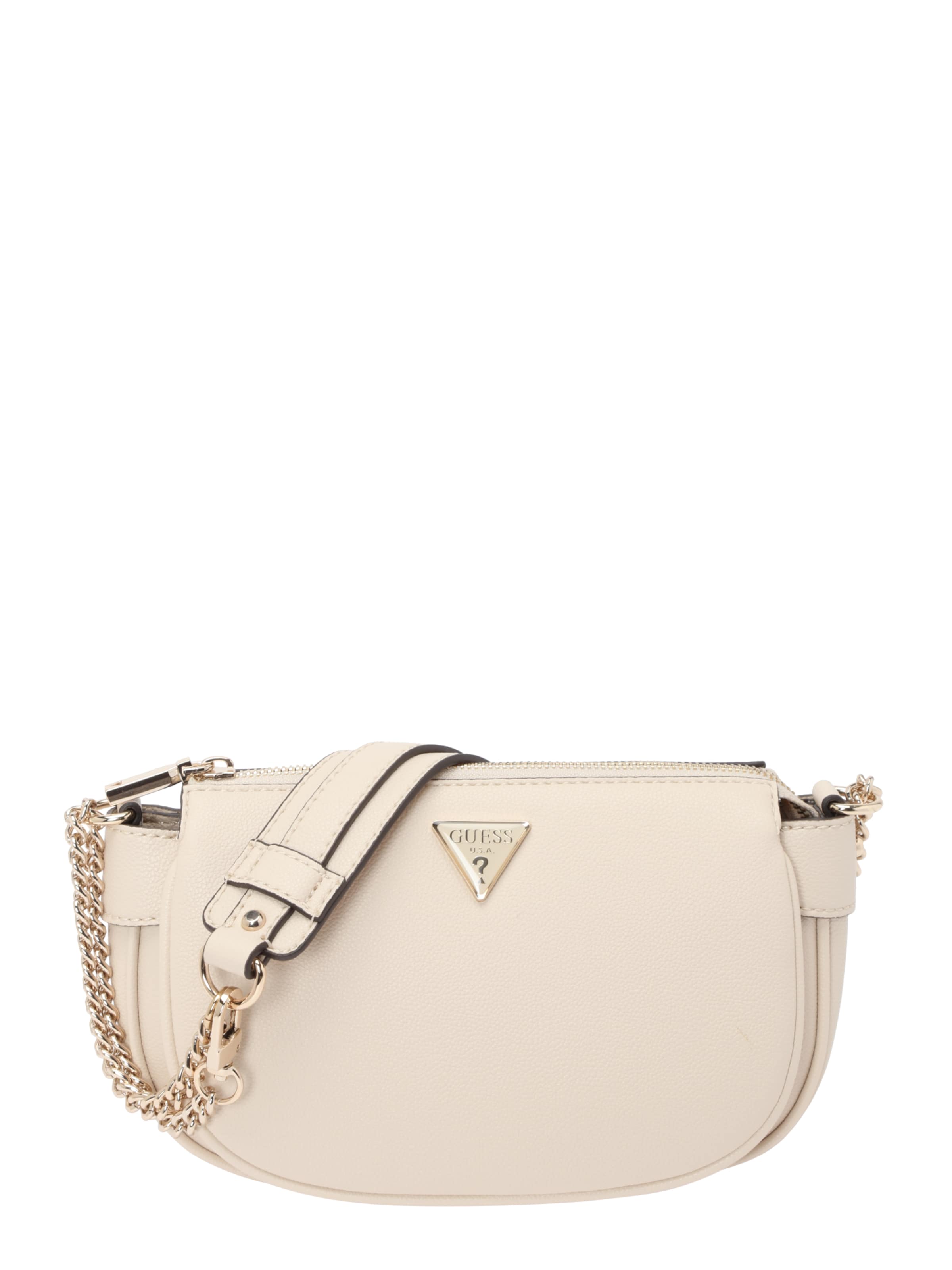 GUESS Axelremsväska 'Fedora' i beige: framsida