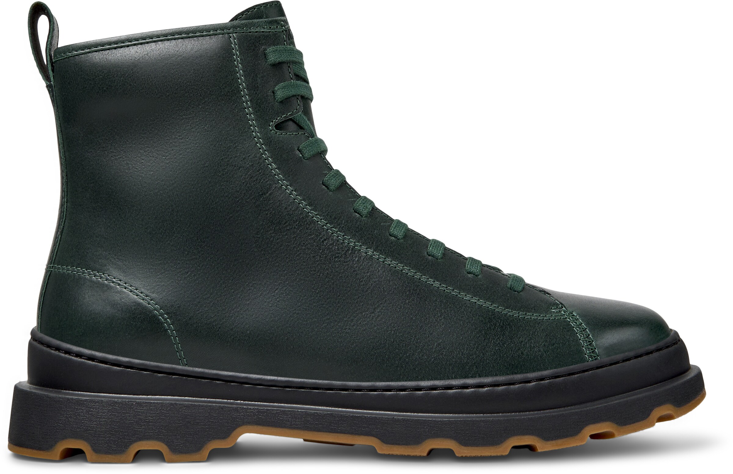 Boots stringati 'Brutus+' di CAMPER in verde