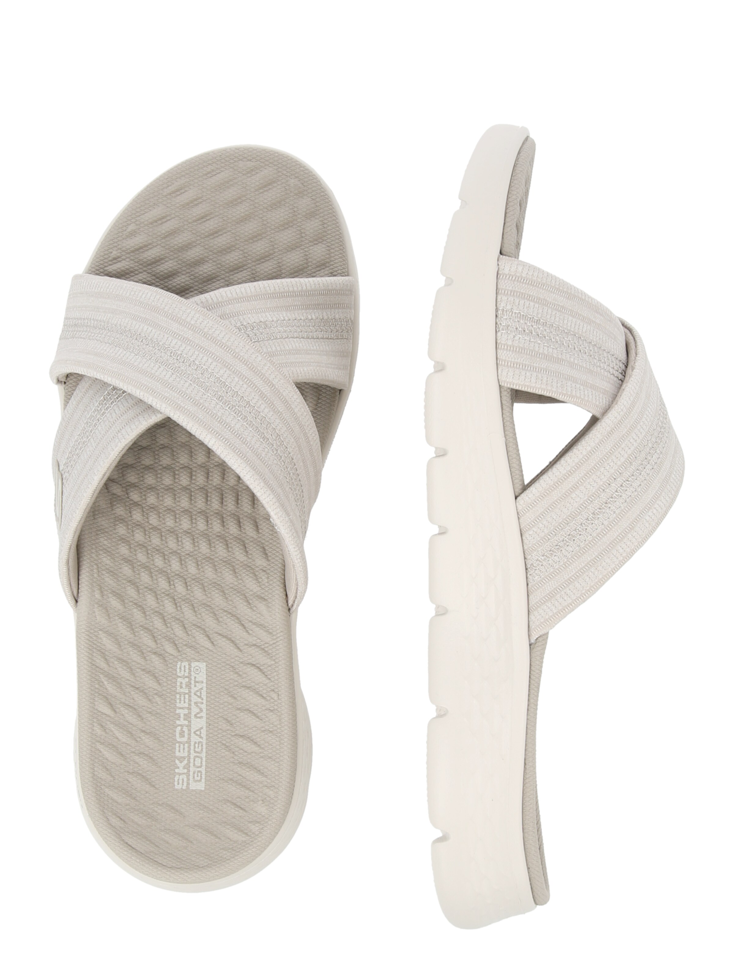 SKECHERS Pistokkaat 'GO WALK FLEX' värissä beige