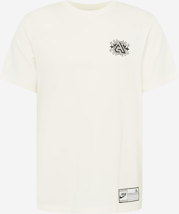 NIKE Performance Shirt in Beige: front