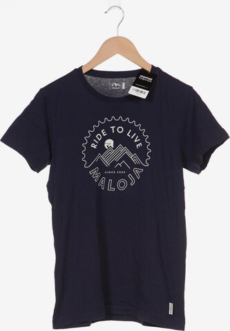 Maloja Shirt in S in Blue: front
