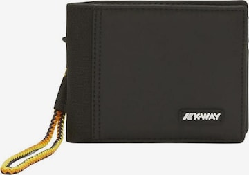 K-Way Portemonnaie 'LESCHELLE' in Schwarz: Vorderseite