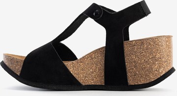 Bayton Sandal 'Madrida' in Black