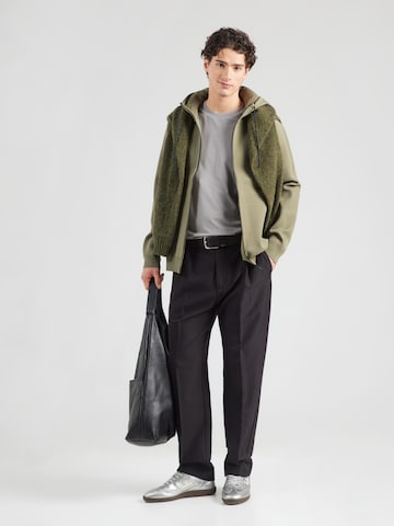 BOSS - Cárdigan 'Active Push' en verde