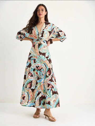 Robe Bianco Lucci en mélange de couleurs