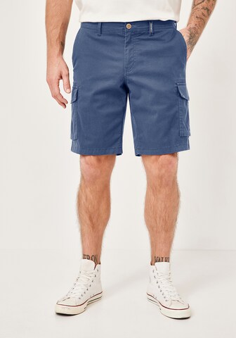 REDPOINT Regular Cargohose in Blau: Vorderseite