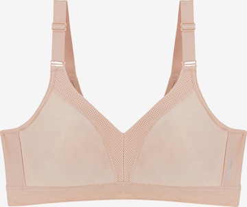 Triumph Triaction Bra 'Wellness' in Beige: front
