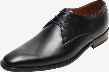 Van Lier Lace-Up Shoes 'Carvalho' in Black: front