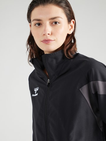 Hummel Sportjacke 'TRAVEL' in Schwarz