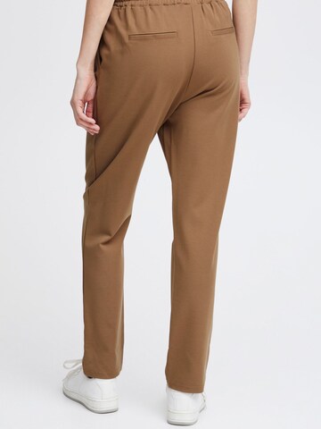 Effilé Pantalon Fransa en marron