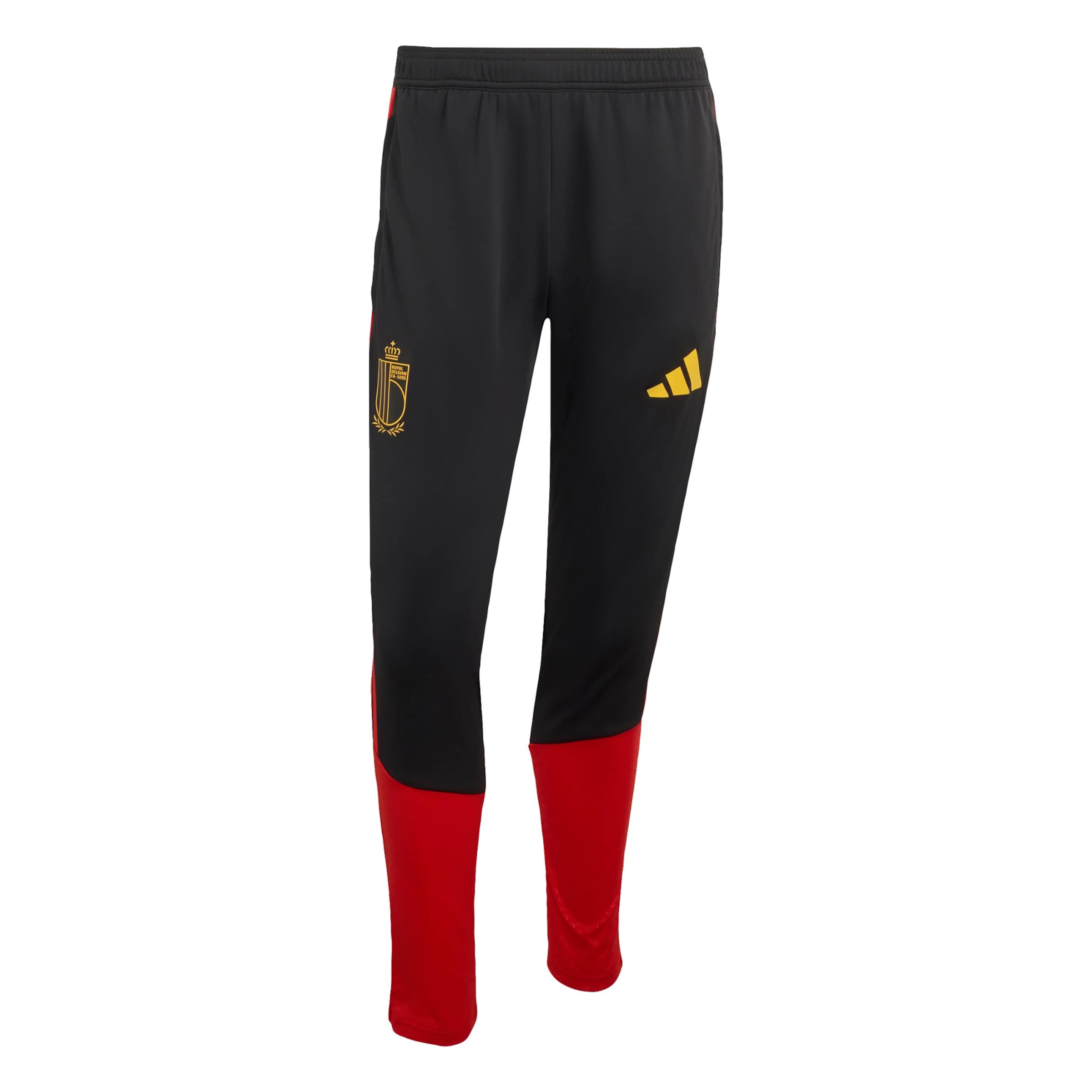 Slimfit Pantaloni sportivi 'Belgien 26 Tiro' di ADIDAS PERFORMANCE in nero: frontale