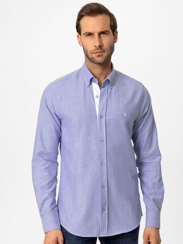 Coupe regular Chemise Dandalo en bleu