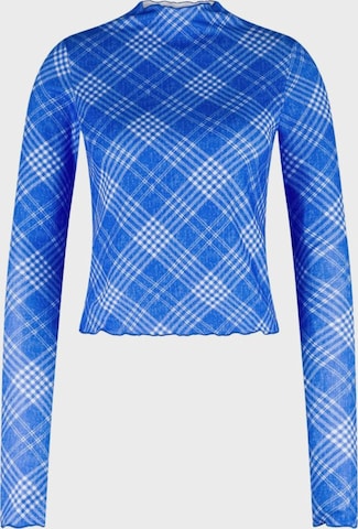 WALLIEN Swimsuit 'Rash Guard' in Blue: front